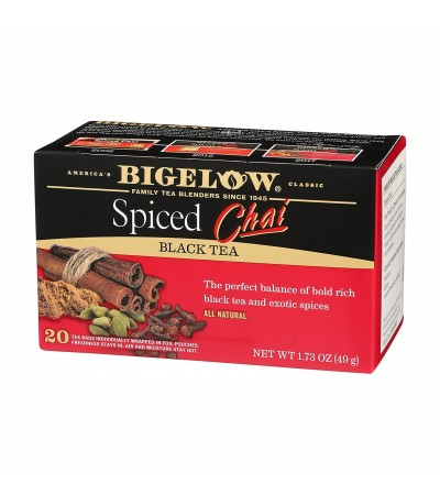 Bigelow Spiced Chai Tea 20bg 1.73 oz