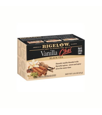 Bigelow Vanilla Chai Tea 20bg 1.64 oz