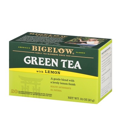 Bigelow Lemon Green Tea 20bg 0.91 oz
