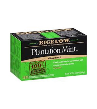 Bigelow Plantation Mint Tea 20bg 1.18 oz