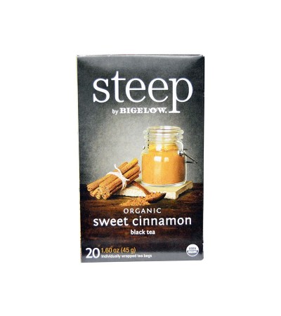Bigelow Organic Sweet Cinnamon Black Tea 20bg 1.60 oz