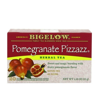 Bigelow Pomegranate Pizzazz Tea 20bg 1.18 oz