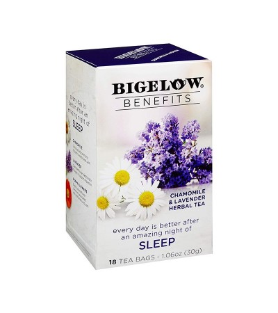 Bigelow Chamomile & Lavender Herbal Tea 18bg 1.06 oz