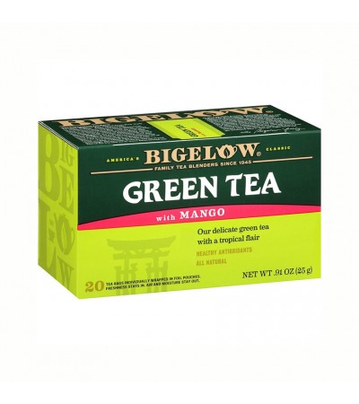 Bigelow Mango Green Tea 20bg 0.91 oz