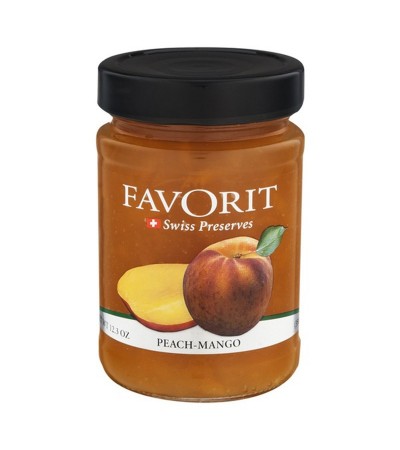 Favorit Peach Mango Preserves 12.3oz