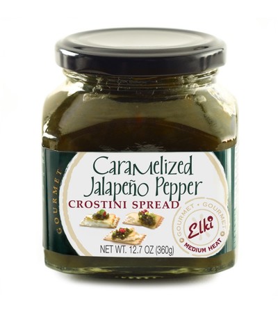 Elki Caramelized Jalapeno Pepper Crostini Spread 12.7oz