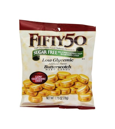 Fifty50 Bag Candy Butterscotch 2.75 oz