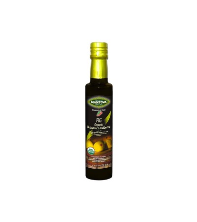 Mantova Fig Organic Balsamic Vineger Of Modena 8.5oz