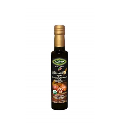 Mantova Pomegranate Organic Balsamic Vinegar Of Modena 8.5oz