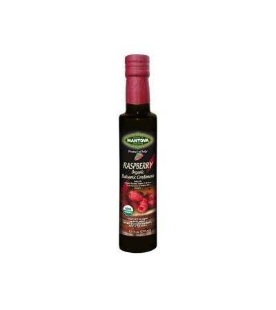 Mantova Raspberry Organic Balsamic Vinegar Of Modena 8.5oz