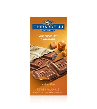 Ghirardelli Milk Chocolate Caramel Prestige Bar 3.5oz
