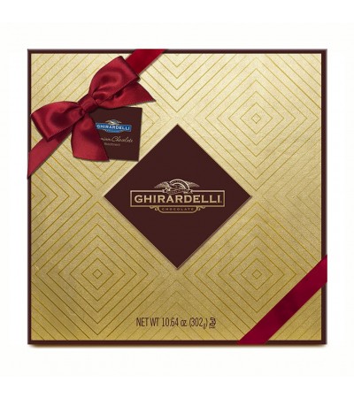 Ghirardelli Classic Collection Assorted Squares Large Gift Box 10.64oz