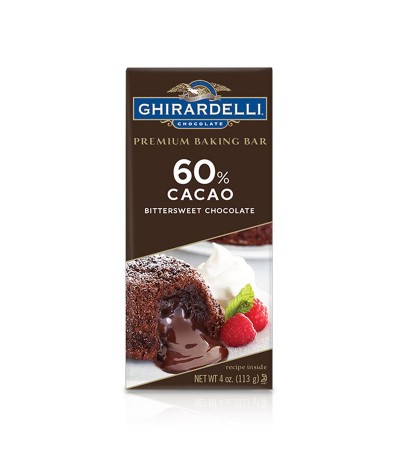 Ghirardelli Baking 60% Bittersweet Chocolate Bar 4oz