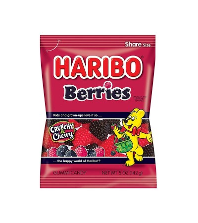 Haribo Bag Berries 5oz