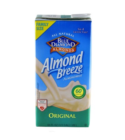 Blue Diamond Beverage Almond Breeze Original 64 oz