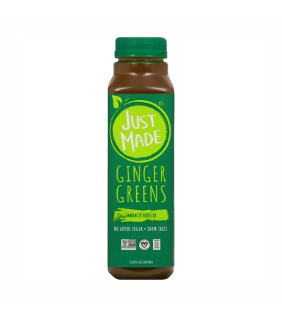 Just Made Ginger Greens Juice 11.8oz