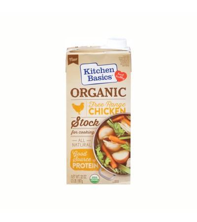 KitchBasics Organic Free Range Chicken Stock 32oz