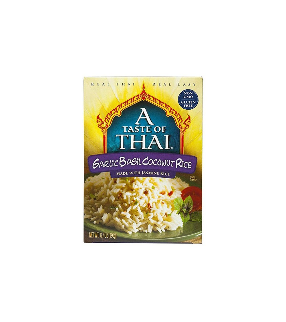 A Taste Of Thai Garlic Basil Rice 6.7oz