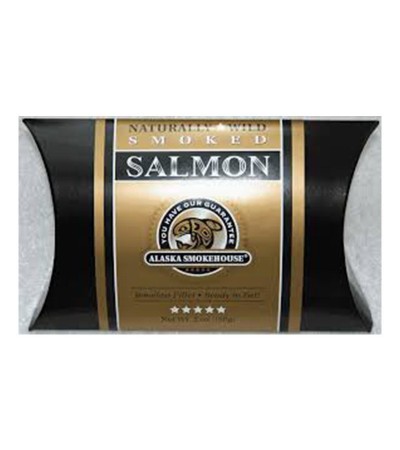 Alaska Smokehouse Smoked Salmon Wrap Gold 2 oz