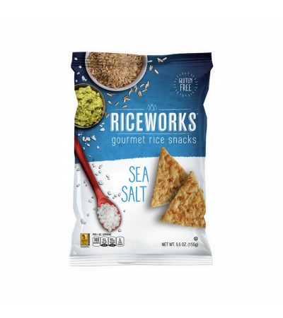 Riceworks Sea-Salt Rice Chips 5.5 oz