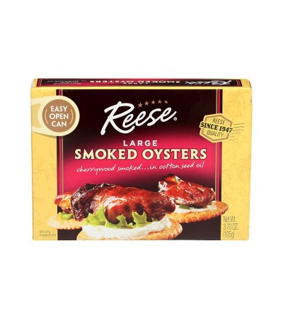 Reese Large Smoked Oyster 3.7oz