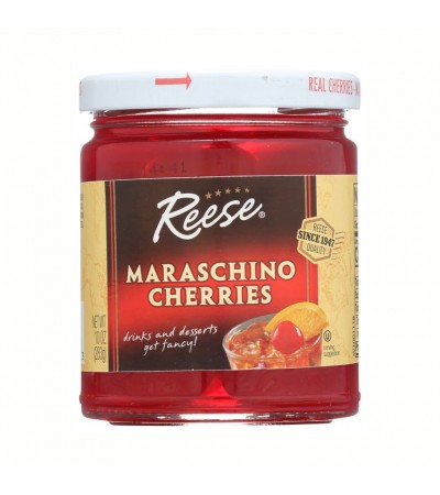 Reese Red Maraschino Cherries 10oz